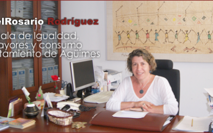 Entrevista con María Del Rosario Rodríguez Galván, Concejala de Igualdad, Salud, Mayores y consumo de Agüimes