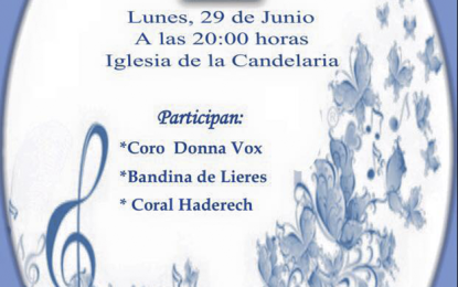 La Coral Haderech celebra el día de San Pedro su XXVI Encuentro de Corales y eI Memorial Juan Sánchez