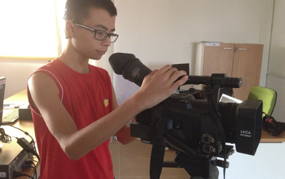 La Escuela de Calor del Urban adentra a los jóvenes en el mundo de la realización televisiva