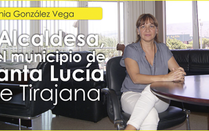 Entrevista con Dña. Dunia González Vega, Alcaldesa de Santa Lucía de Tirajana.