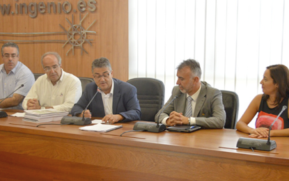 Ingenio presenta 24 proyectos al vicepresidente del Cabildo